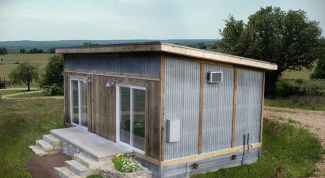 Картинка по теме - как построить односкатную крышу