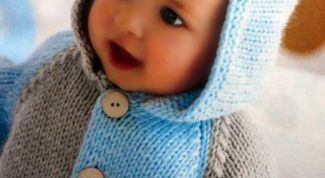 Картинка по теме - как связать детскую кофточку спицами