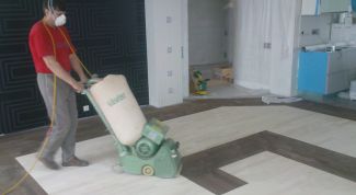 Картинка по теме - как циклевать пол