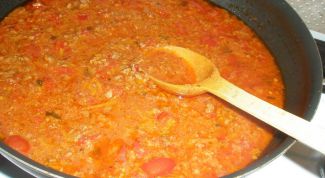 Картинка по теме - как приготовить соус с фаршем