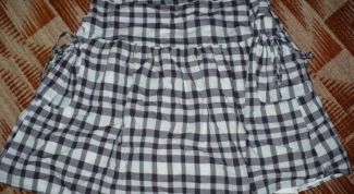 Картинка по теме - как сшить юбку в клетку