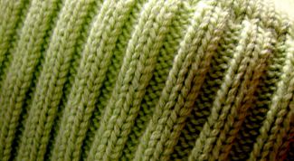 Картинка по теме - как начать вязать резинку