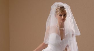 Картинка по теме - как надеть фату