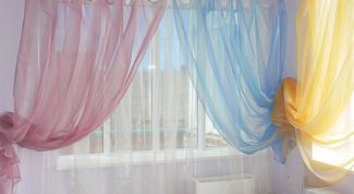 Картинка по теме - как стирать шторы из органзы