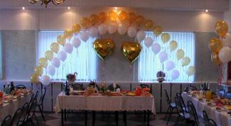 Картинка по теме - как украсить столовую к свадьбе