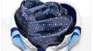 Картинка по теме - как сшить шейный платок