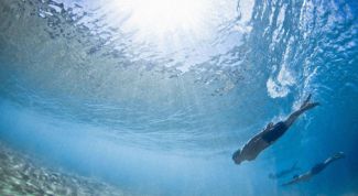 Картинка по теме - как научиться задерживать дыхание по водой