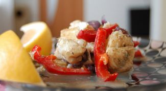 Картинка по теме - как потушить рыбу с овощами