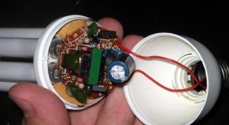 Картинка по теме - как разобрать энергосберегающую лампу