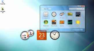 Картинка по теме - как включить гаджеты windows 7