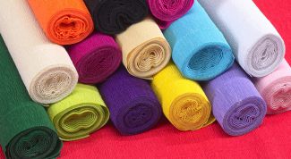 Картинка по теме - как сделать цветы из креповой бумаги