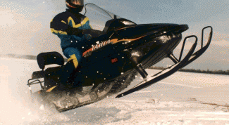 Картинка по теме - как сделать снегоход из мотоцикла