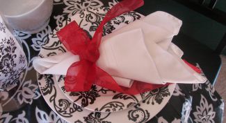 Картинка по теме - как сделать новогодние салфетки