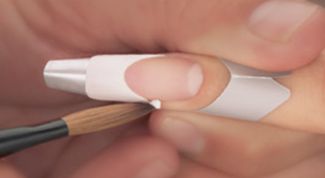 Картинка по теме - как нарастить френч гелем