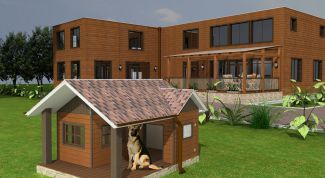 Картинка по теме - как построить будку для овчарки