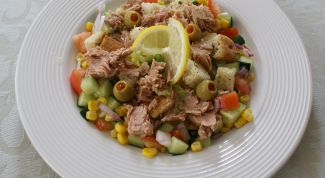 Картинка по теме - как приготовить салат из рыбы