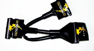 Картинка по теме - как подключить шлейф ide