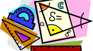 Картинка по теме - как найти угол у треугольника, если известны две стороны?