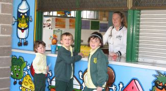 Картинка по теме - как оформить школьную столовую