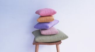 Картинка по теме - как сшить думку