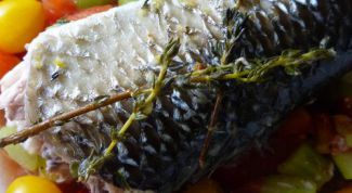 Картинка по теме - как запечь кефаль