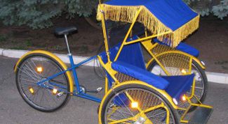 Картинка по теме - как сделать велорикшу