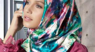 Картинка по теме - как повязать мусульманский платок