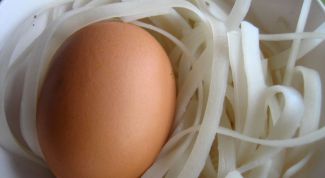 Картинка по теме - как приготовить яичную лапшу