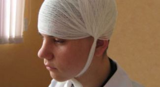 Картинка по теме - как накладывать повязки на голову