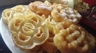 Картинка по теме - как приготовить тесто для хвороста