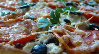 Картинка по теме - как приготовить пиццу с куриным филе