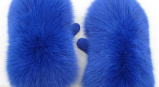 Картинка по теме - как сшить меховые рукавицы