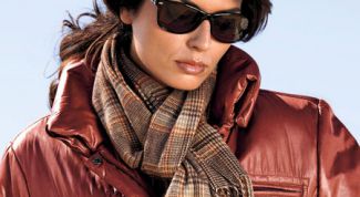 Картинка по теме - как завязать узлом шарф