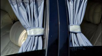 Картинка по теме - как сделать шторки в авто