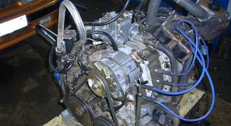 Картинка по теме - как снять двигатель без коробки