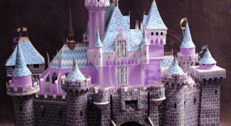 Картинка по теме - как сделать макет замка