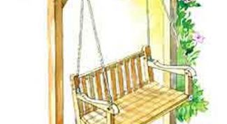 Картинка по теме - как закрепить качели