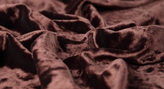 Картинка по теме - как шить бархат