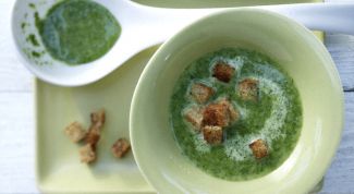 Картинка по теме - как приготовить суп из шпината