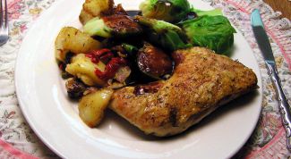 Картинка по теме - как приготовить куриное филе в сливках