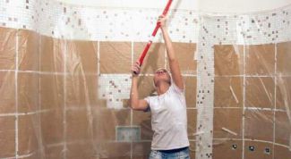 Картинка по теме - как отодрать потолок