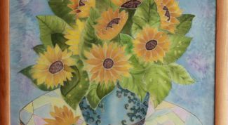 Картинка по теме - как оформить батик