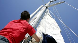 Картинка по теме - как установить парус