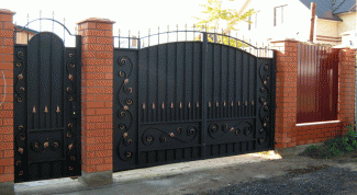 Картинка по теме - как укрепить ворота