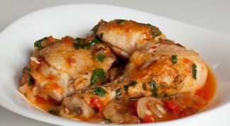Картинка по теме - как приготовить курицу с помидорами