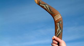 Картинка по теме - как сделать бумажный бумеранг