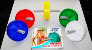 Картинка по теме - как качать пресс роликом