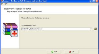 Картинка по теме - как открыть поврежденный rar архив