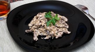 Картинка по теме - как готовить бефстроганов