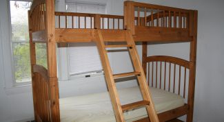 Картинка по теме - как сделать двухъярусные детские кровати